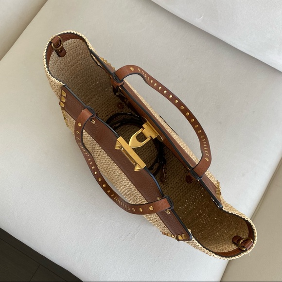 Valentino raffia tote - Picture 12 of 13